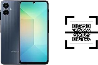 How to read QR codes on a Samsung Galaxy A06?