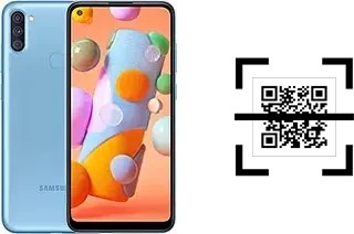 How to read QR codes on a Samsung Galaxy A11?