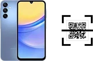 How to read QR codes on a Samsung Galaxy A15 5G?