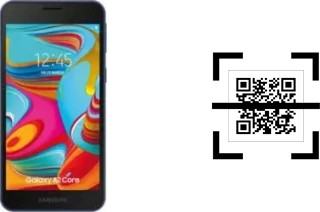 How to read QR codes on a Samsung Galaxy A2 Core?