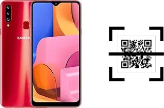 How to read QR codes on a Samsung Galaxy A20s?