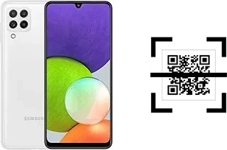 How to read QR codes on a Samsung Galaxy A22?