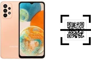 How to read QR codes on a Samsung Galaxy A23 5G?