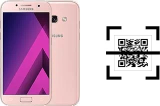 How to read QR codes on a Samsung Galaxy A3 (2017)?