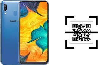 How to read QR codes on a Samsung Galaxy A30?