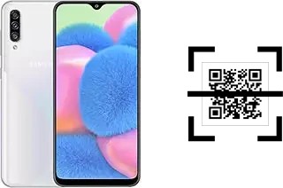 How to read QR codes on a Samsung Galaxy A30s?