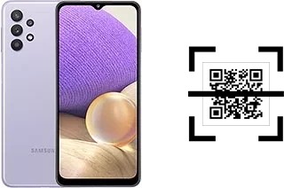 How to read QR codes on a Samsung Galaxy A32 5G?