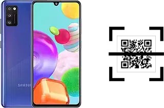 How to read QR codes on a Samsung Galaxy A41?