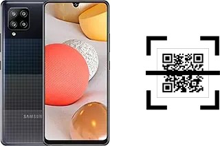 How to read QR codes on a Samsung Galaxy A42 5G?