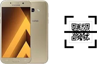 How to read QR codes on a Samsung Galaxy A5 (2017)?