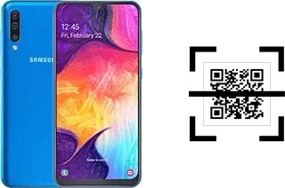 How to read QR codes on a Samsung Galaxy A50?