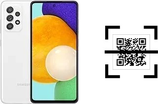 How to read QR codes on a Samsung Galaxy A52 5G?