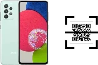 How to read QR codes on a Samsung Galaxy A52s 5G?