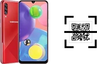 How to read QR codes on a Samsung Galaxy A70s?