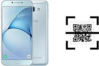 How to read QR codes on a Samsung Galaxy A8 (2016)?