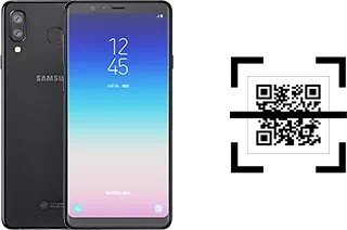 How to read QR codes on a Samsung Galaxy A8 Star (A9 Star)?