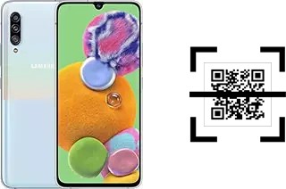 How to read QR codes on a Samsung Galaxy A90 5G?