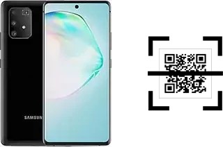 How to read QR codes on a Samsung Galaxy A91?