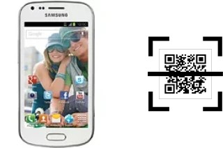 How to read QR codes on a Samsung Galaxy Ace II X S7560M?