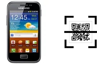 How to read QR codes on a Samsung Galaxy Ace Plus S7500?