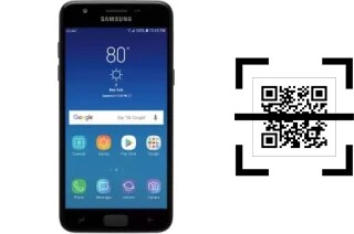 How to read QR codes on a Samsung Galaxy Amp Prime 3?