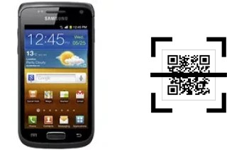 How to read QR codes on a Samsung Galaxy W I8150?