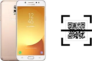 How to read QR codes on a Samsung Galaxy C7 (2017)?