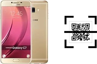 How to read QR codes on a Samsung Galaxy C7?