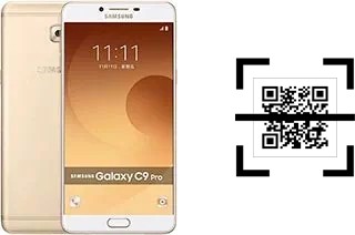 How to read QR codes on a Samsung Galaxy C9 Pro?