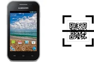 How to read QR codes on a Samsung Galaxy Discover S730M?