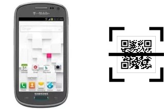 How to read QR codes on a Samsung Galaxy Exhibit T599?