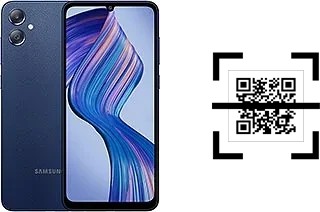 How to read QR codes on a Samsung Galaxy F05?