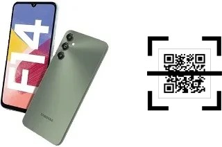 How to read QR codes on a Samsung Galaxy F14 4G?