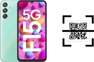 How to read QR codes on a Samsung Galaxy F15?