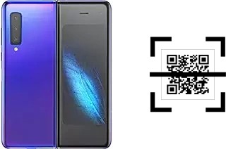 How to read QR codes on a Samsung Galaxy Fold?