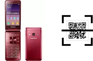 How to read QR codes on a Samsung Galaxy Folder2?