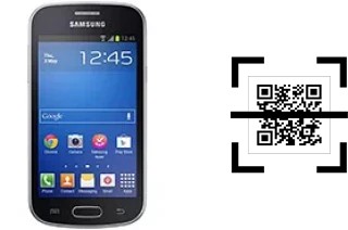 How to read QR codes on a Samsung Galaxy Fresh S7390?