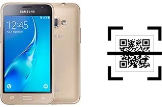 How to read QR codes on a Samsung Galaxy J1 (2016)?