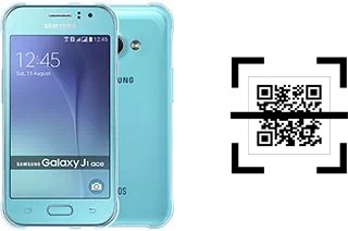 How to read QR codes on a Samsung Galaxy J1 Ace?