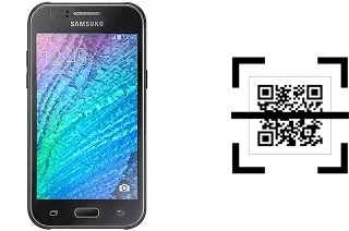 How to read QR codes on a Samsung Galaxy J1 4G?