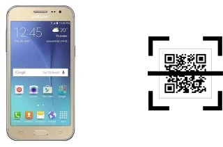 How to read QR codes on a Samsung Galaxy J2 DTV?