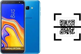 How to read QR codes on a Samsung Galaxy J4 Core?