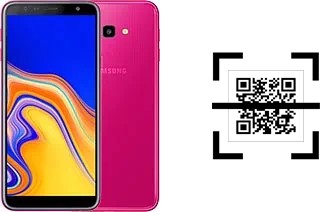 How to read QR codes on a Samsung Galaxy J4+?