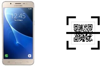 How to read QR codes on a Samsung Galaxy J5 Metal?