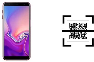 How to read QR codes on a Samsung Galaxy J6 (2018)?