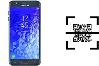 How to read QR codes on a Samsung Galaxy J7 (2018)?