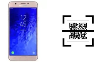 How to read QR codes on a Samsung Galaxy J7 Refine (2018)?