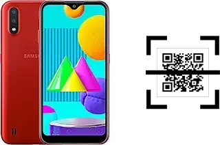 How to read QR codes on a Samsung Galaxy M01?