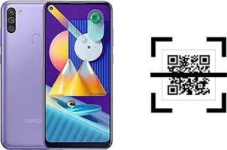 How to read QR codes on a Samsung Galaxy M11?