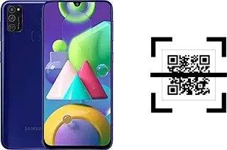 How to read QR codes on a Samsung Galaxy M21?